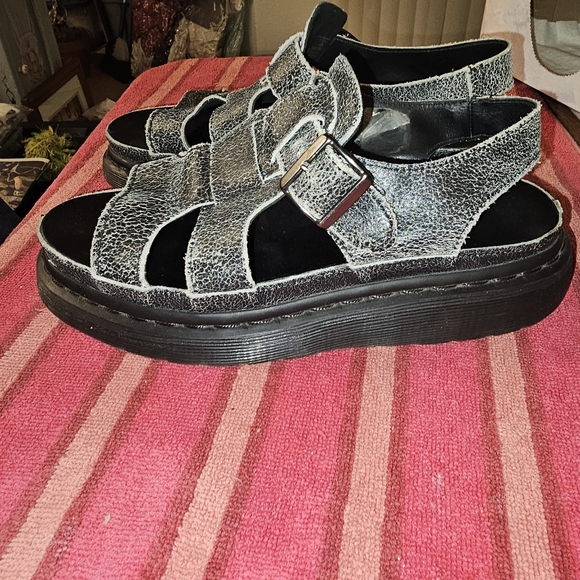 Dr.Marton Black/Gray  Sandals - Picture 6 of 8